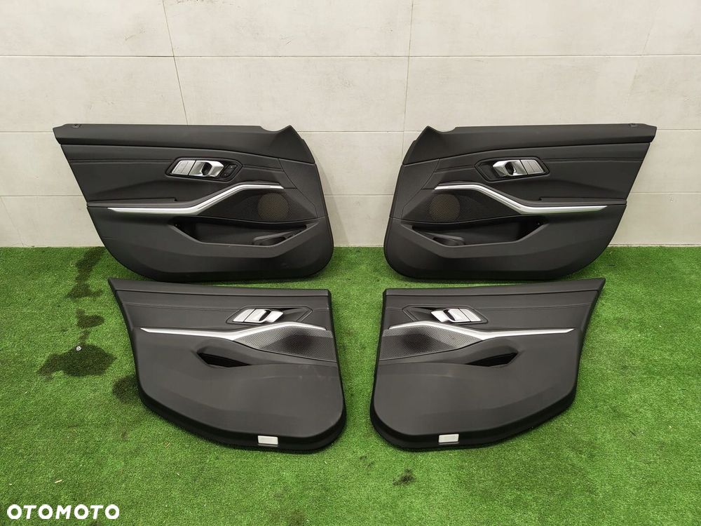 BMW 3 G20 ŚRODEK FOTELE KANAPA TUNEL BOCZKI TAPICERKA SKÓRA - 11