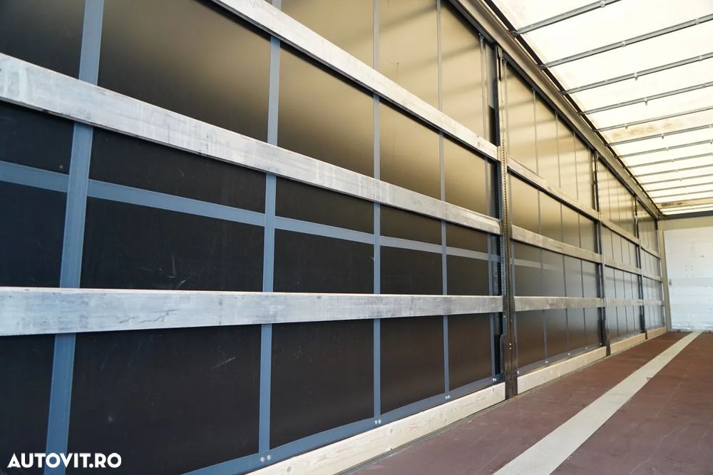 Schmitz Cargobull / CORTINĂ / STANDARD / COȘ PENTRU PALEȚI / AXE SAF / - 18