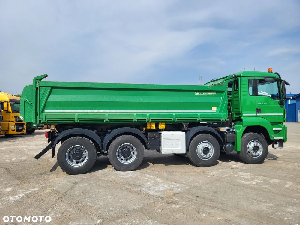 MAN TGS 35 420 8x4 3-str wywrotka Meiller z Niemiec - 3