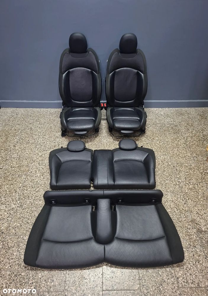 MINI Cooper F56 Fotele komplet Skóra / Alcantara Grzane - 1