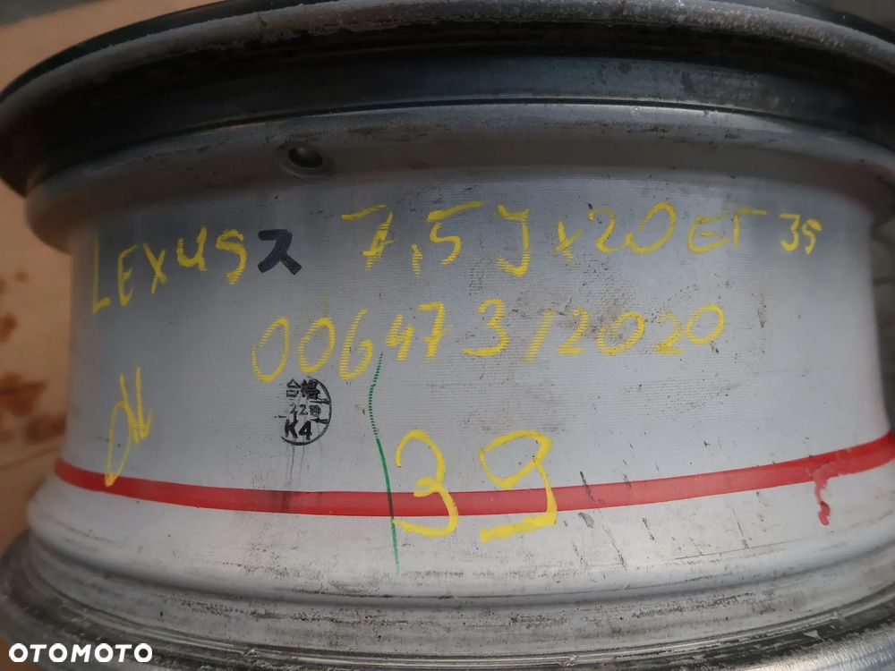 39 Felga Aluminiowa Lexus 006473 20" - 4
