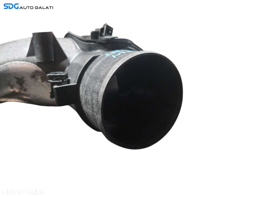 Conducta Tub Tubulatura Aer Intercooler Turbo Turbina Turbosuflanta Dacia Sandero 2 1.5 DCI 2012 - 2020 Cod 165763328R [N2957] - 2