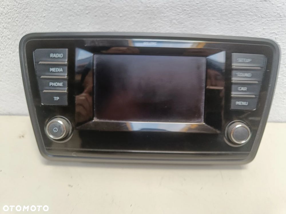 Wyświetlacz Ekran Skoda Octavia 3 III Panel 5E0919605 - 1