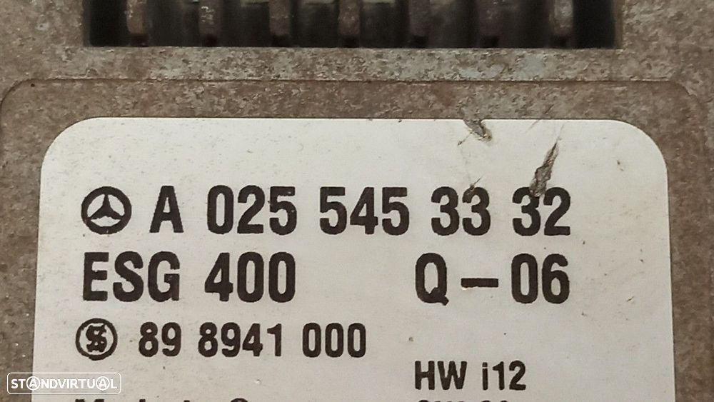 MÓDULO ELETRÓNICO MERCEDES VANEO (W414) FURGONETA COMPACTA 1.7 CDI VANEO (414.70... - 3