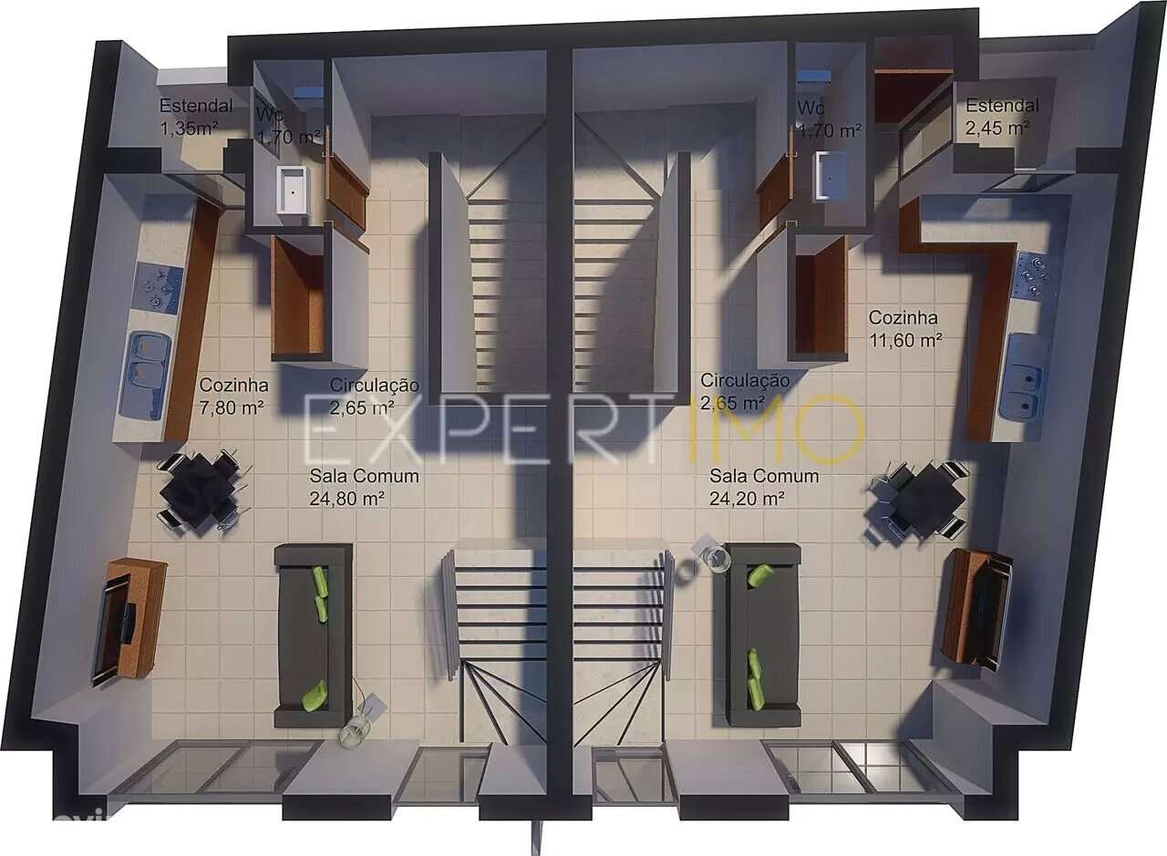 Moradia V3+1 em Alcobaça - Grande imagem: 5/7