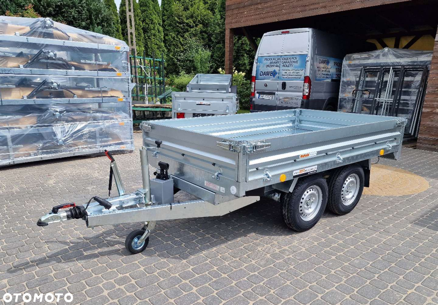 Neptun Neptun Kipper 2 przyczepa dwuosiowa 256 x 148 cm DMC 2 ,7T - 2
