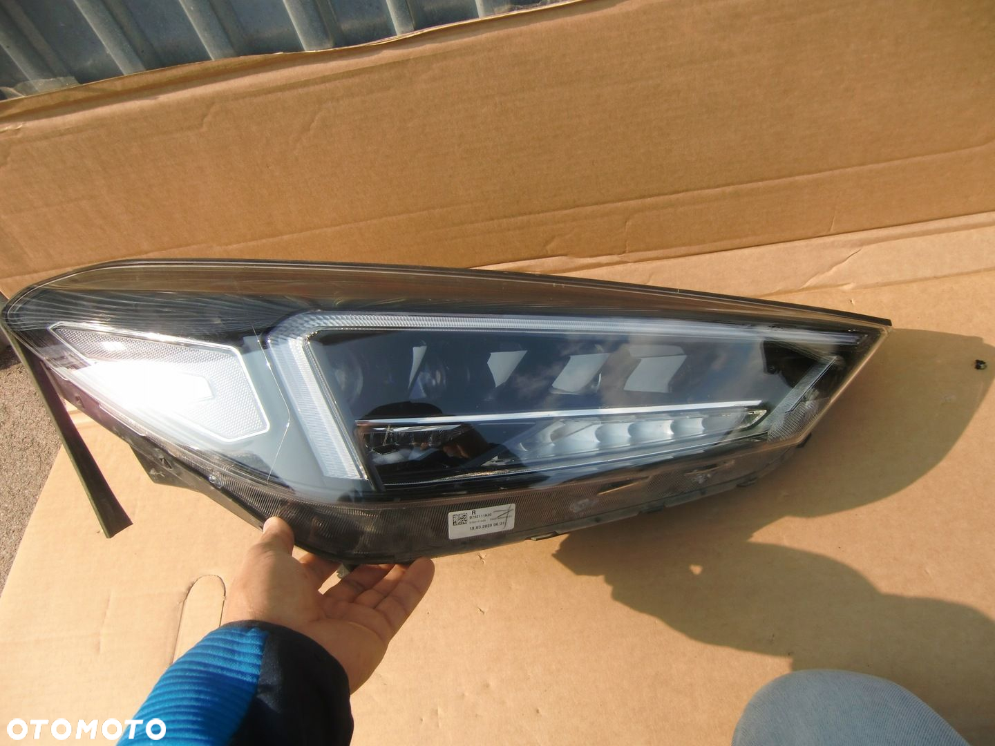 LAMPY PRAWA HYUNDAI TUCSON III LIFT FULL LED EUROP ŁADNA - 2