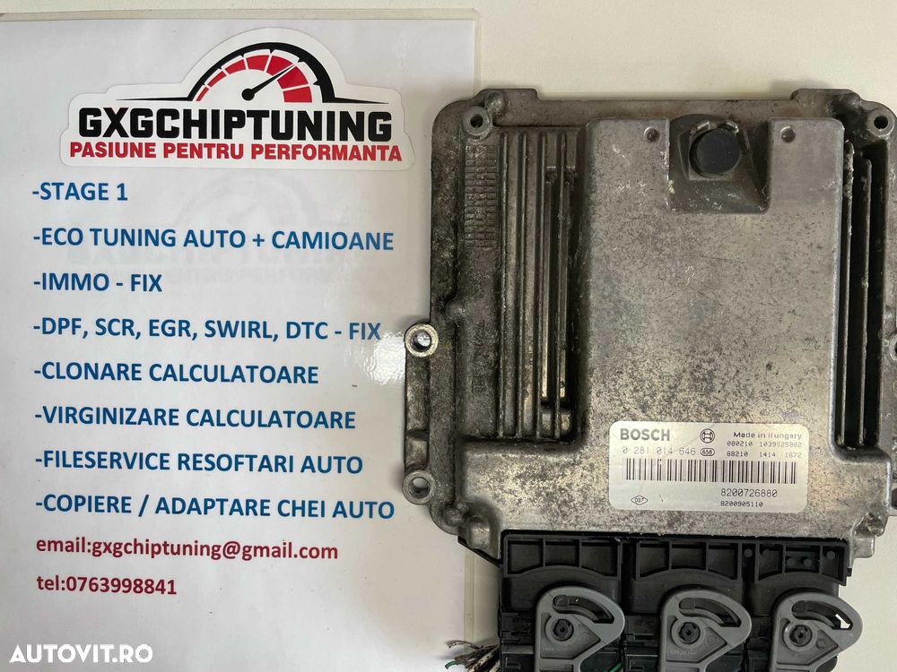 ECU Calculator motor Renault Laguna 2.0DCI 8200905110 0281014646 - 1