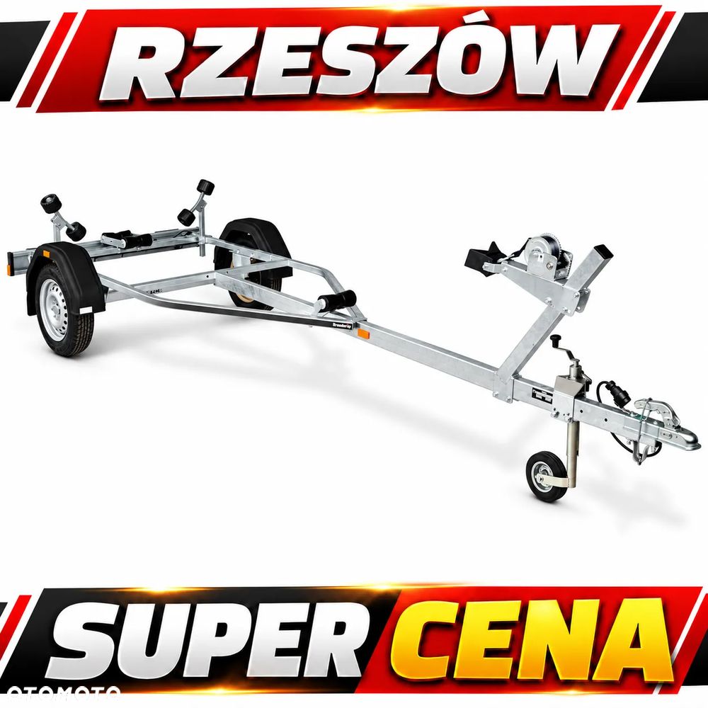 Brenderup Przyczepa Wózek dla mniejszych łodzi dla mniejszych łodzi do 15"   150600UB