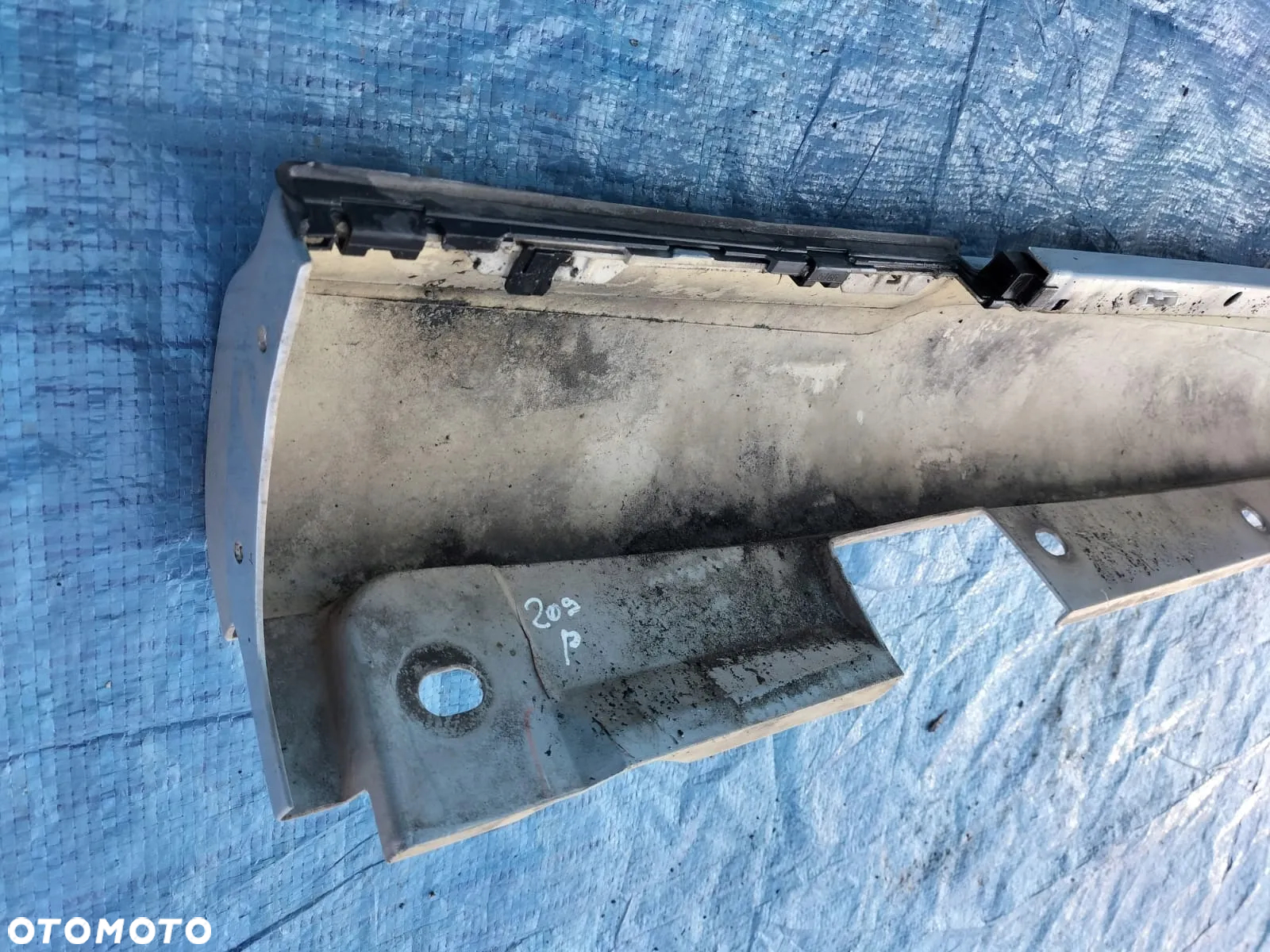 LISTWA NAKŁADKA PROGOWA PRAWA PRÓG PRAWY C744 744 A2096980225 MERCEDES CLK W209 AMG - 8