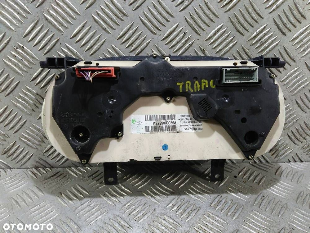 LICZNIK ZEGARY RENAULT TRAFIC 8200006337A - 2