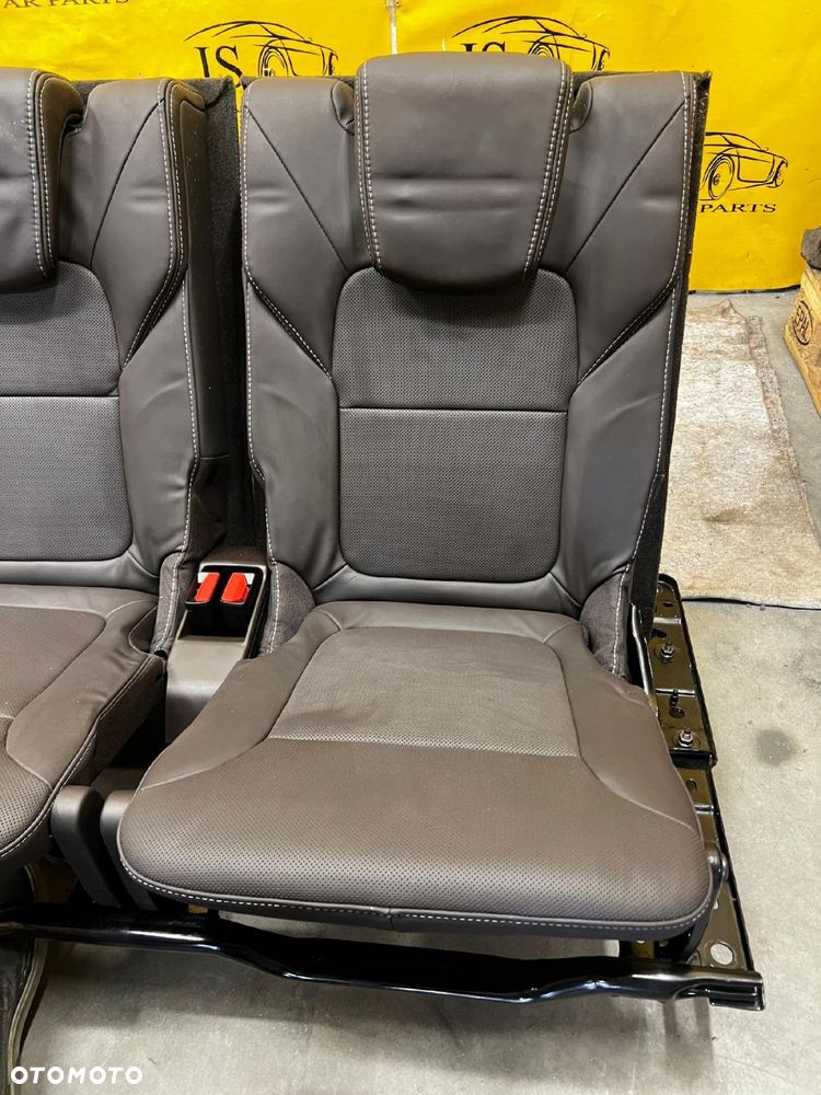FOTELE KANAPA TYŁ SKÓRA 3 III RZĄD RENAULT ESPACE V 7 OSÓB - 2