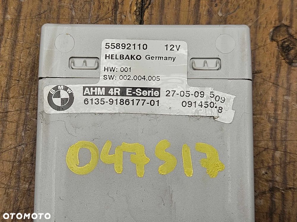 Moduł 9186177 Sterownik Komputer Haka Elektrycznie Składany BMW 1 3 E87 E81 E90 E91 - 2