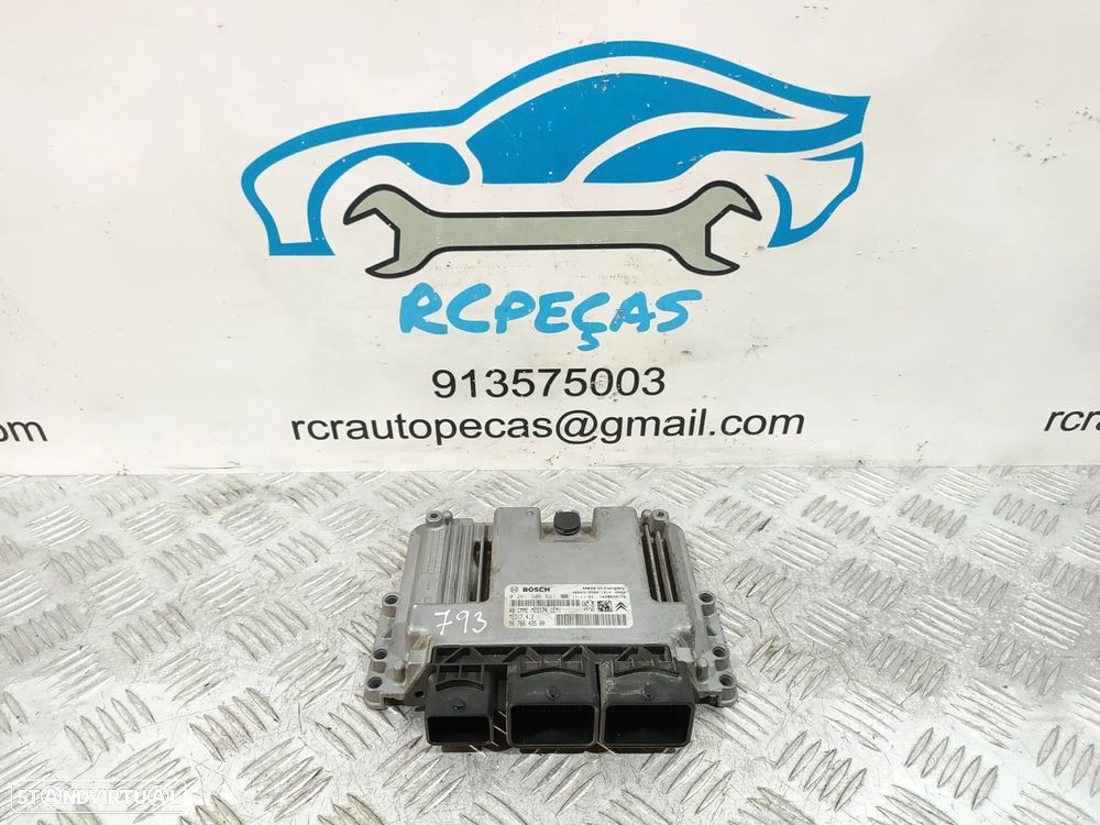 CENTRALINA ECU MOTOR BOSCH CITROEN DS3 1.6i 16V 156CV 10FJBS 5F02 9676643580 0261S06621 CITROEN C4 PEUGEOT RCZ 3008 - 1