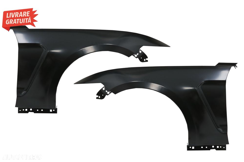 Aripi Laterale compatibile cu Ford Mustang Mk6 VI Sixth Generation (2015-2017) GT3- livrare gratuita - 1