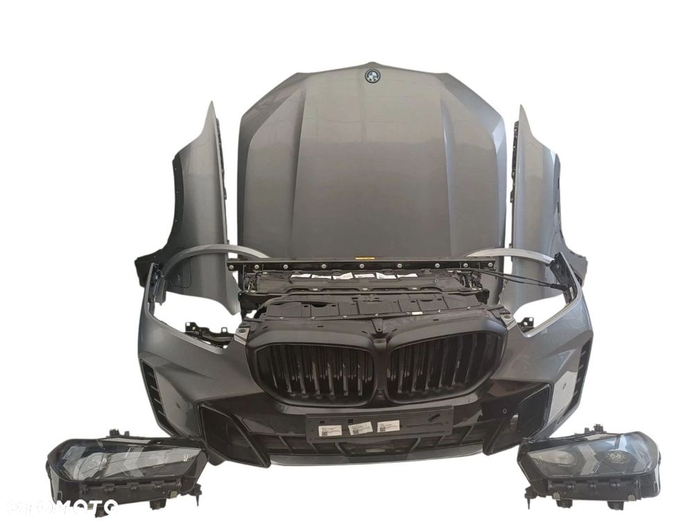 BMW X5 G05 LCI LIFT KOMPLETNY PRZÓD M PAKIET KOLOR C4W SKYSCRAPER GRAU METALLIC - 5