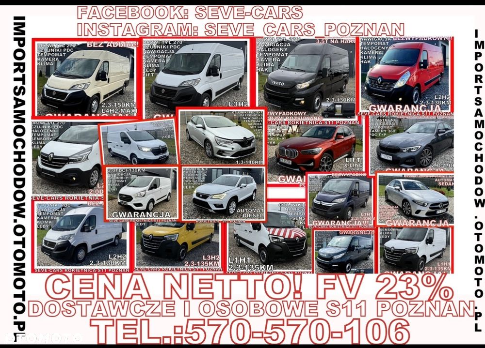 Fiat DUCATO L3H2 GWARANCJA klima 2.3jtd tempomat czujniki pdc - 31