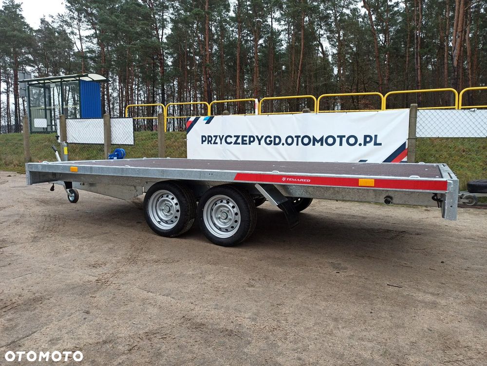 TEMARED Laweta CARPLATFORM 4,5m spawana przyczepa dmc 2,7T - 5