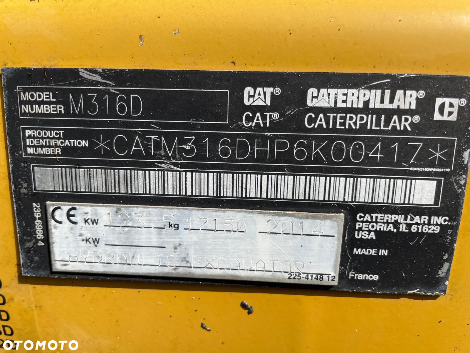 Caterpillar M316D - 4