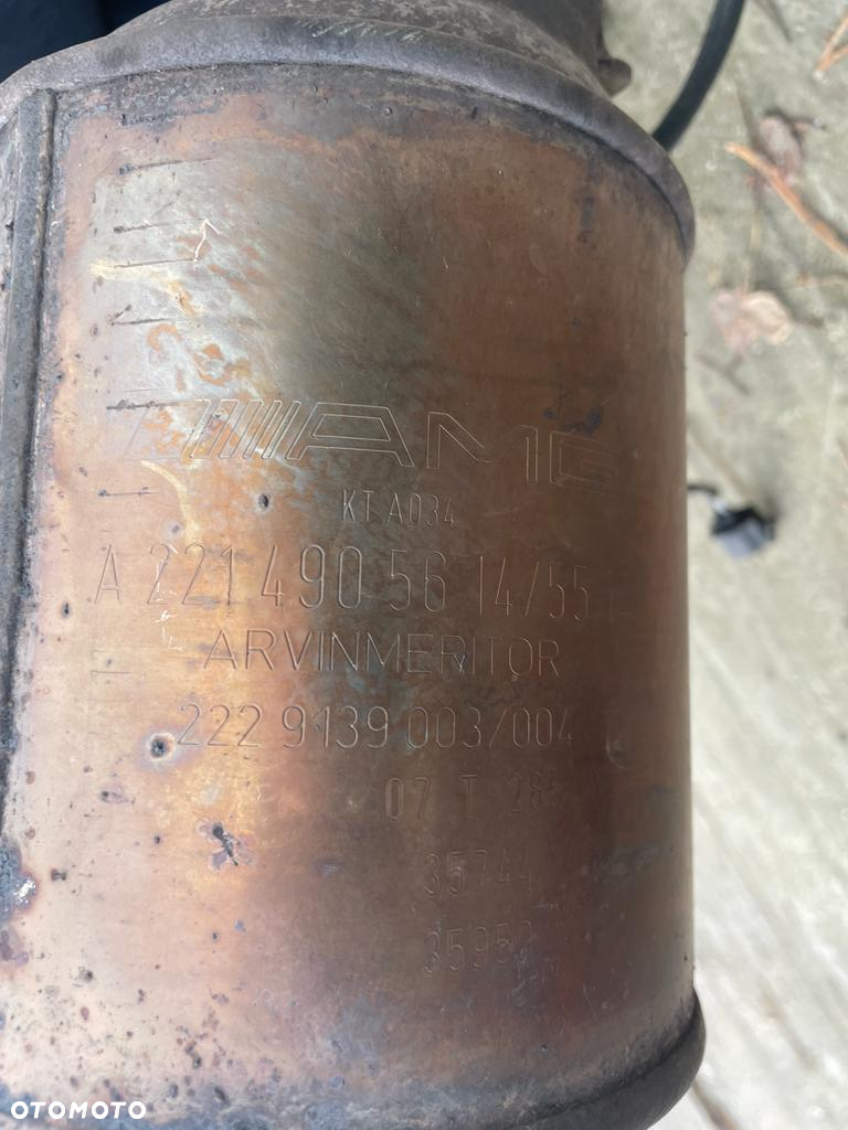 kompletny katalizator kta034 mercedes w221 w216 63amg m156 amg - 4