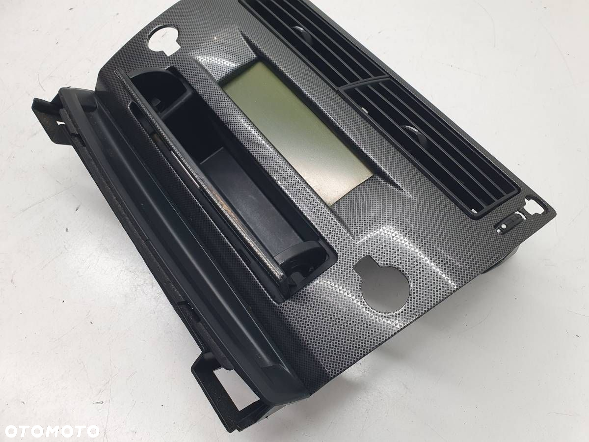 WYŚWIETLACZ RAMKA RADIA SCHOWEK KRATKA NAWIEWU 9665989880 CITROEN C4 I - 3
