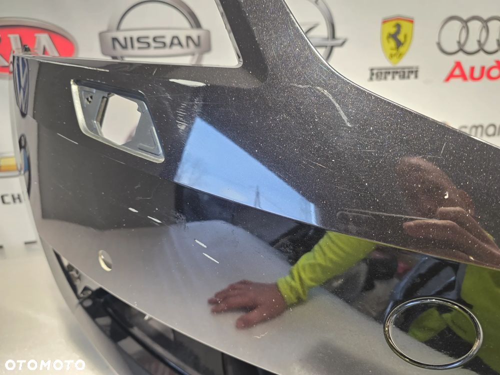 SKODA OCTAVIA 3 III LIFT 16- ZDERZAK PRZEDNI PRZÓD NA 4xPDC + SPRYSKI , KOLOR CZARNY METALIK , NR 5E0807221N , NR AUKCJI NZ1532 - 8