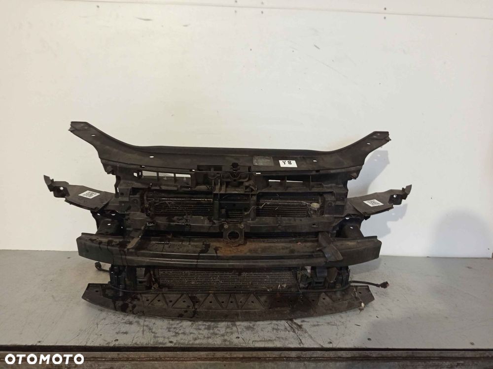 + PAS PRZEDNI VOLKSWAGEN VW GOLF V 5 PLUS + 1.9 TDI DIESEL BELKA WZMOCNIENIE CZOŁOWE CHŁODNICA WODY OBUDOWA WENTYLATORY - 1