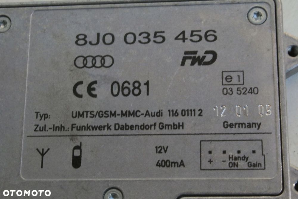 Wzmacniacz anteny AUDI A4 B8 - 4