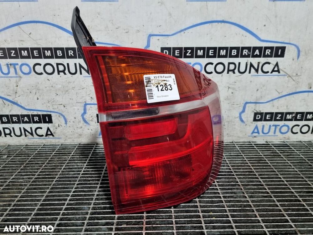 Stop Dreapta BMW X5 E70 Facelift 2010 - 2013 SUV 4 Usi (1283) Cu led - 1
