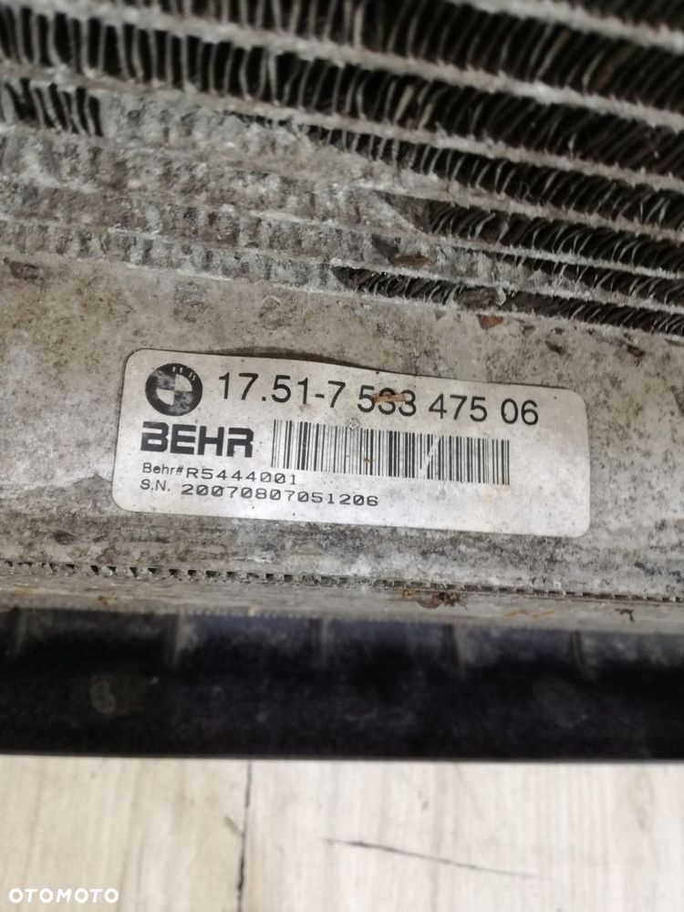 bmw x5 e70 chłodnice wentylator komplet 3.0 diesel automat 06/17 - 2