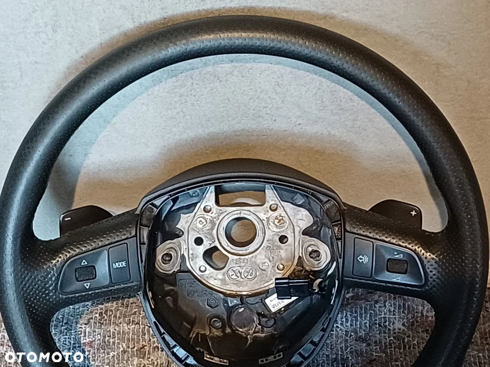 NR 589 Kierownica multifunkcja Audi A6 C6 A4 B7 S-line skóra 4F0419091T - 5