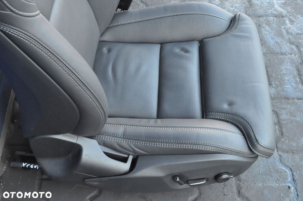 VOLVO XC60 II KOMPLET FOTELI FOTELE SIEDZENIA SKÓRA MASAŻE - 14