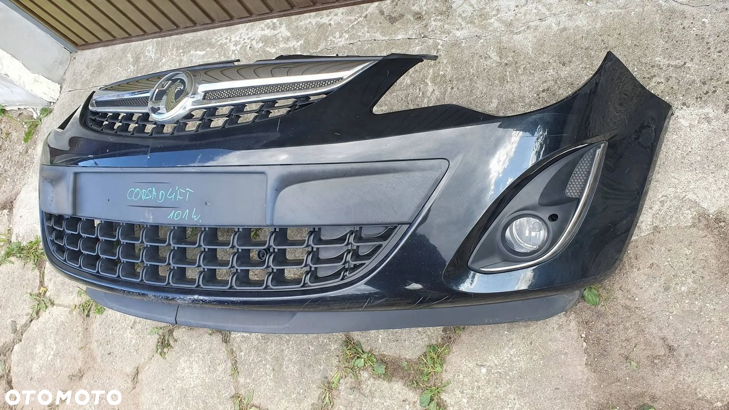 Opel Corsa D 4 IV 11-14 zderzak przedni przód $ - 3