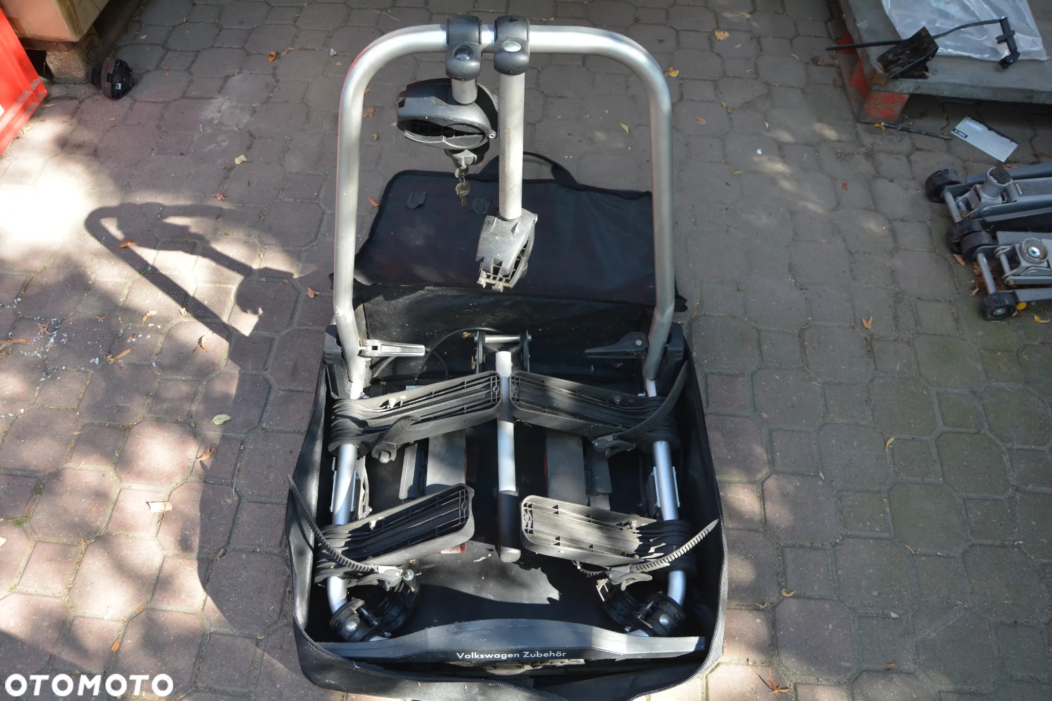 Bagażnik na rowery VW Compact II (X22 VW, wyprodukowany przez firmę Uebler) - 4
