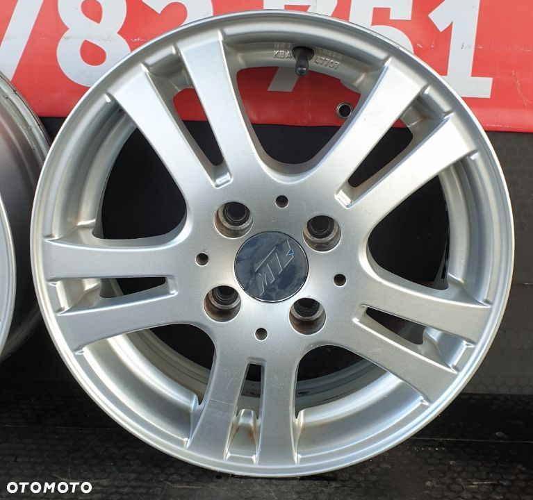 ALUFELGI FELGI ALUMINIOWE 14" 4X100 ET45 KBA47707 - 3