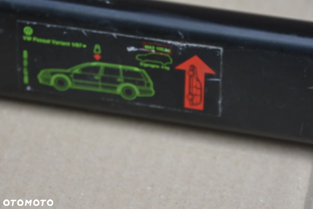 VW Passat B5 kombi - bagażnik dachowy oryginał Alu klucz - 4