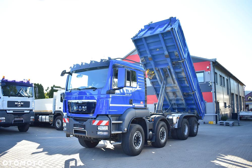 MAN TGS 35.440 8x4 BB Wywrotka 3-Str. Meiller-Kipper * Bordmatic * ! 12.2013 !  Manual/ Oryginalny lakier/ Sprowadzony z Niemiec ! Stan perfekcyjny ! - 3