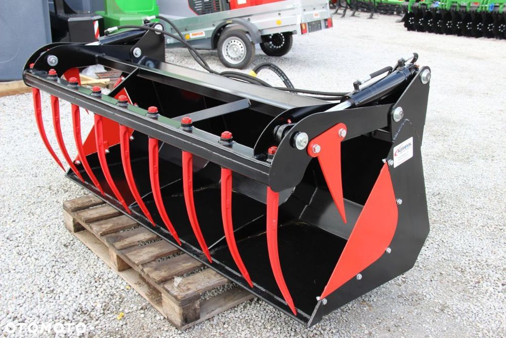 Łyżko-krokodyl szufla ładowacz czołowy Wol-Met euroramka 2,0 m - 5