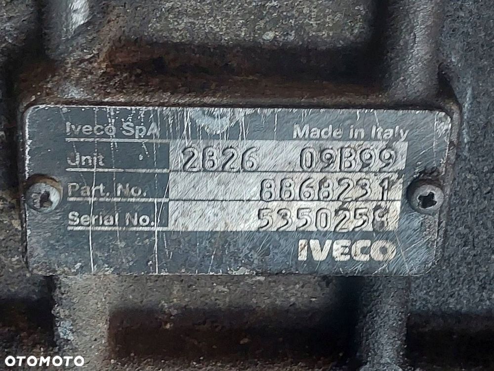 SKRZYNIA BIEGÓW IVECO DAILY II LIFT 2.8 TD 2826.5 8868231 - 6