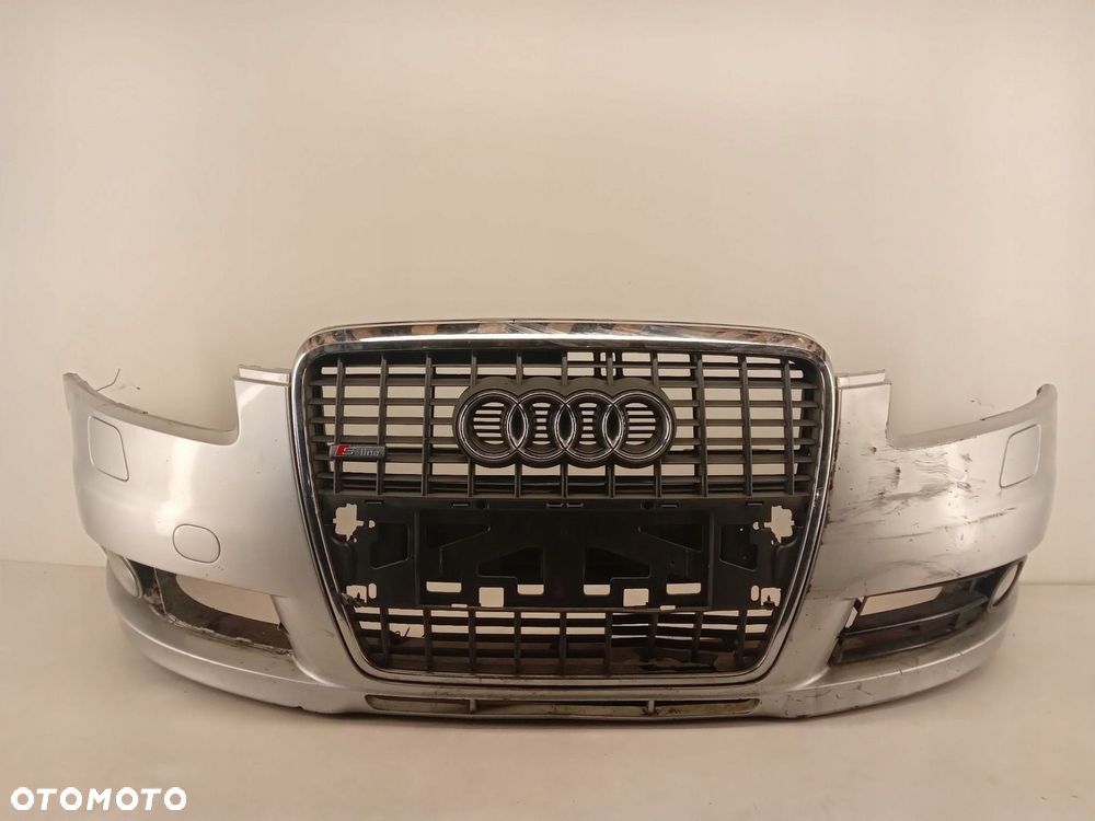 ZDERZAK PRZÓD GRILL AUDI A6 C6 S-LINE SPRYSKI - 1