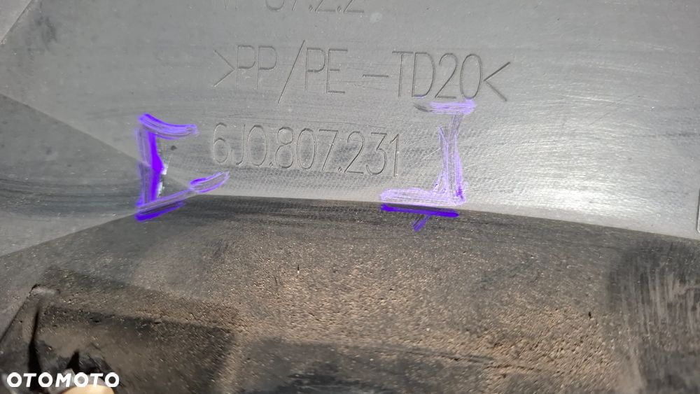 ZDERZAK PRZÓD PRZEDNI 6J0807231 SEAT IBIZA IV 2008/2012 ROK - 13