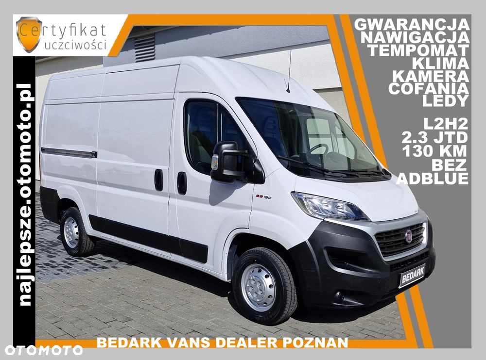 Fiat Ducato, L2H2, BEZ ADBLUE, nawigacja, tempomat, klima, kamera cofania