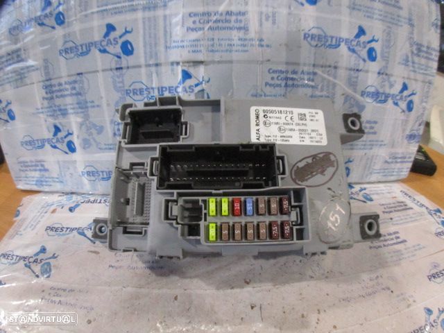 Caixa Fusiveis 00505181210 ALFA ROMEO MITO 2011 1.3 MULTIJET 0P ORIGINAL DELPHI ALFA ROMEO MITO FASE 1  2010 1.3JTD 95CV 3P PRETO - 1