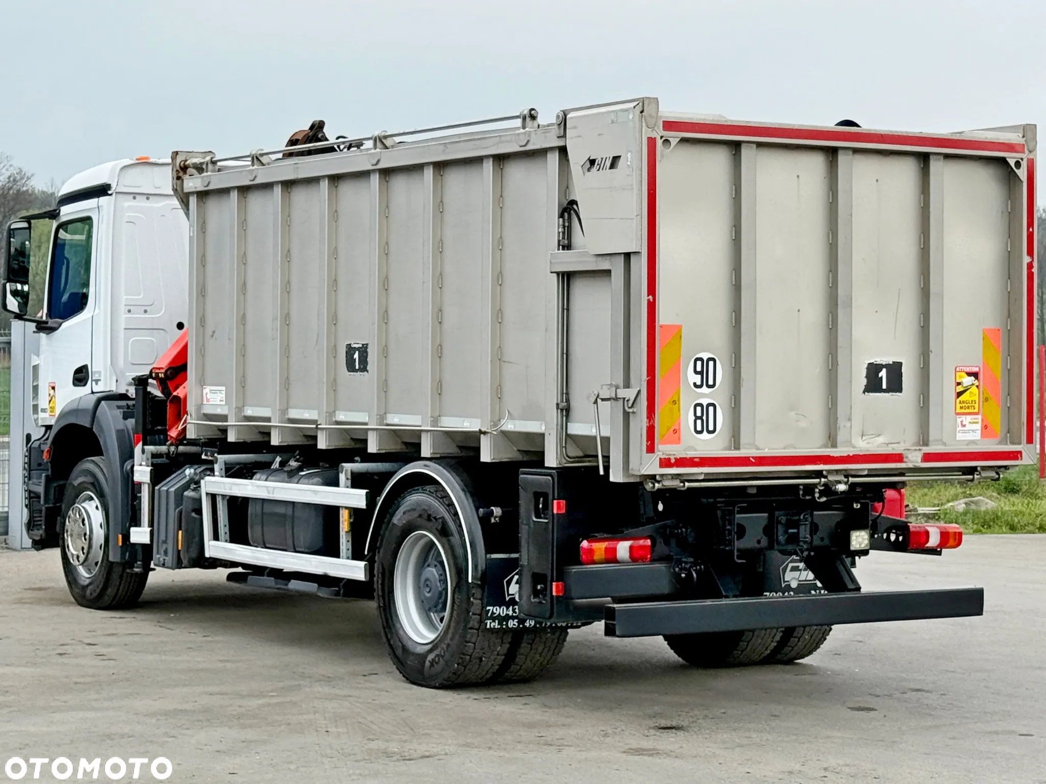 Mercedes-Benz AROCS 1830 * WYWROTA 5,00 * PK 7.501 SLD A + PILOT - 9