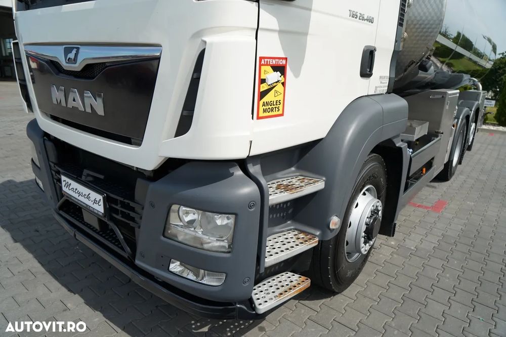 MAN TGS 460 / CISTERNĂ 15.000 L / 6x4 / 6x2 / 4x4 / PUNȚĂ RIDICATĂ / EURO 6 / - 10