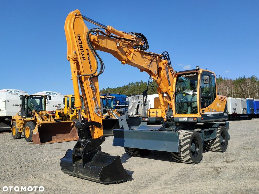 Hyundai 140W-9 Łyżka Skarpowa+Szybko Złącze !!! STAN Bardzo Dobry !!! - 4