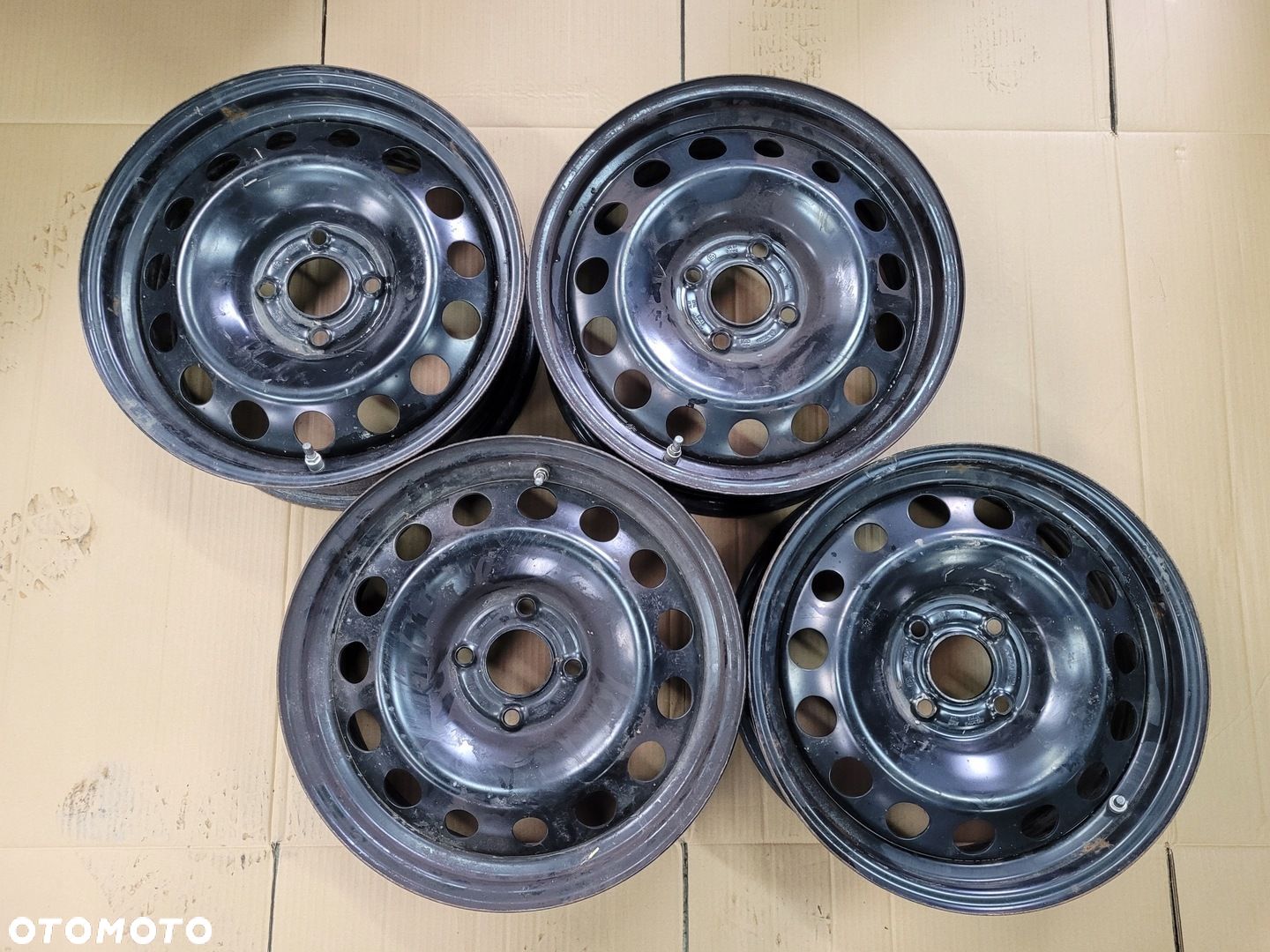 FORD FIESTA ECO SPORT FELGI STALOWE 16 4X108  CZUJNIKI - 1