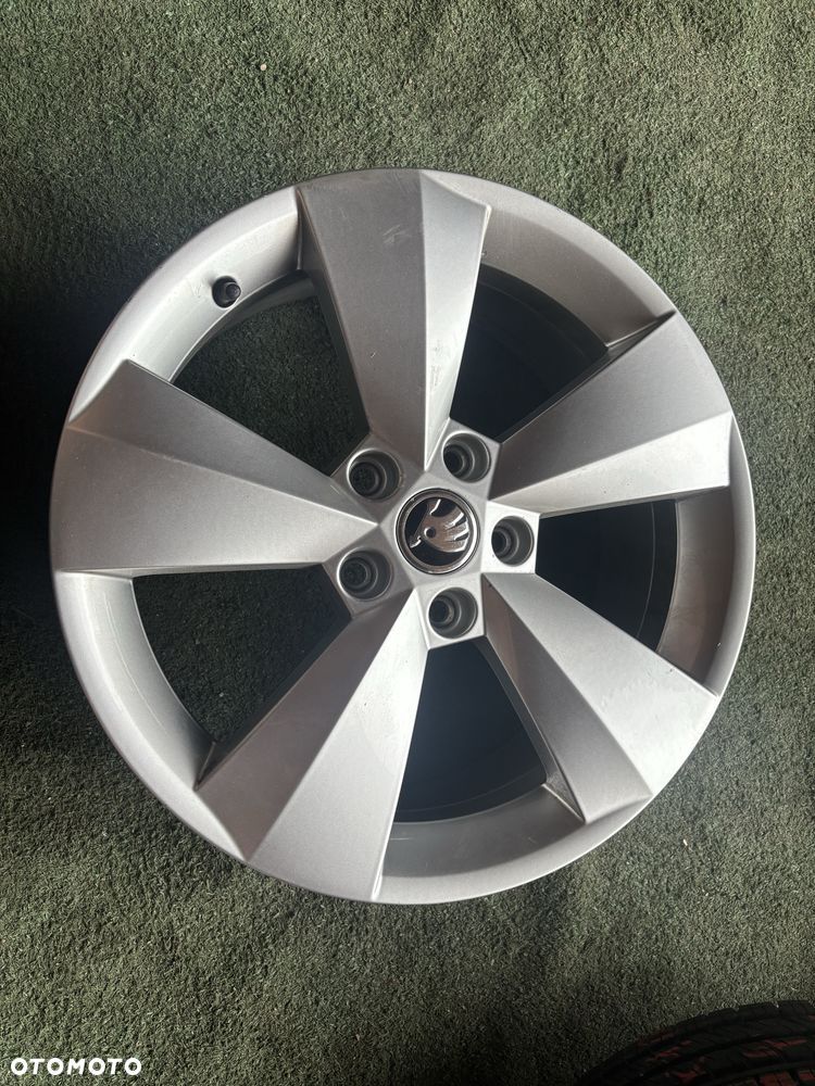 5x112 SKODA 6,5Jx17 ET38 57,1 felgi aluminiowe KODIAQ TIGUAN OCTAVIA - 6
