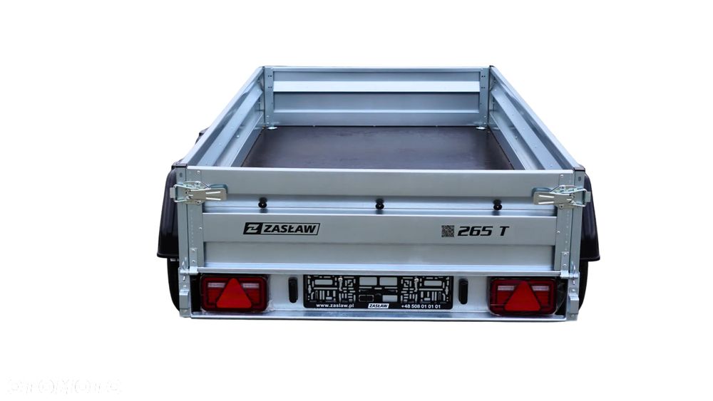 Zaslaw 265T Dwie osie 265X132X35 MOCNA ! - 3