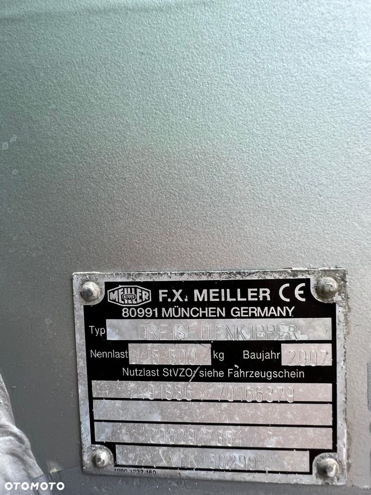 Mercedes-Benz 2646 ACTROS MP2 wywrotka 6x4, 3-str. MEILLER, BORDMATIC, RETARDER - 16